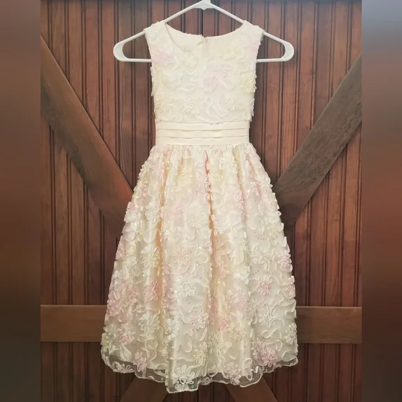 strapless open back dress Ice Princess Dress - Children's size M 6-8 years main image 1